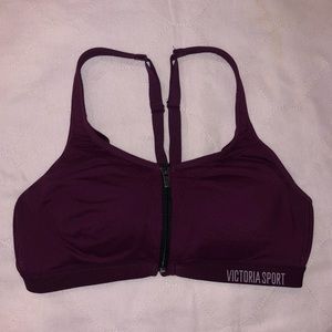 Knockout Maximum Support Front-Zipper Sport Bra